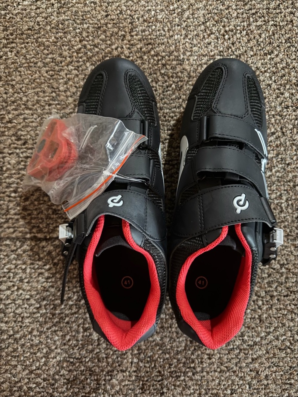 NWT size 41 Peloton cycling shoes